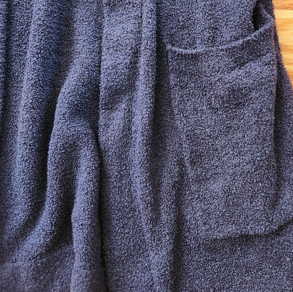 Barefoot Dreams Cozychic Lite Coastal Hooded Cardigan, size xs/s - Picture 5 of 10